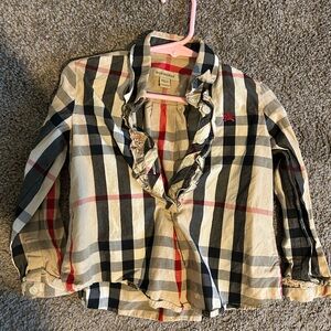 Burberry Kids Plaid Shirt